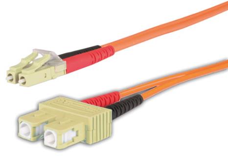 LWL Patchkabel 50/125, duplex, Ethernetübertragung