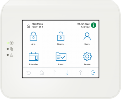 MAP Touchscreen-Bedienteil 5000