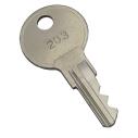 Replacement key for D101F lock