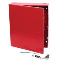 Fire enclosure, 14x12.5x3", red