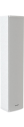 Column loudspeaker 30W, 8Ω, metal, white
