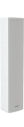 Column loudspeaker 40W, 8Ω, metal, white