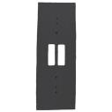 Trim plate for DS151 and DS161, black